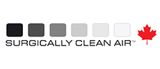 Surgically Clean Air Logo linking to Website